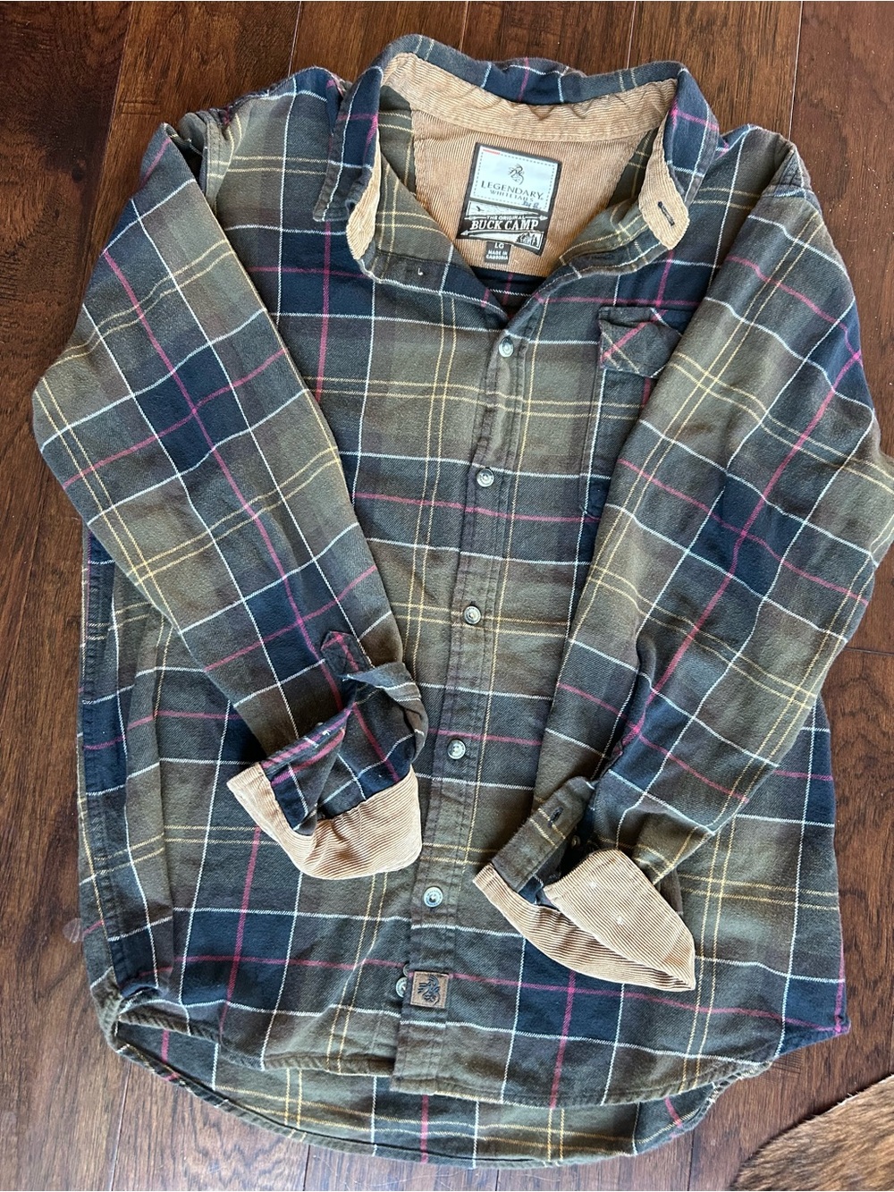 Heavy Weight Legendary WhitetailsThe Orginal Buck Camp Flannel